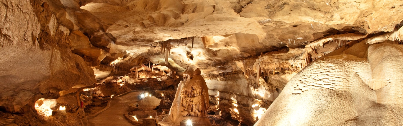 inside caverns