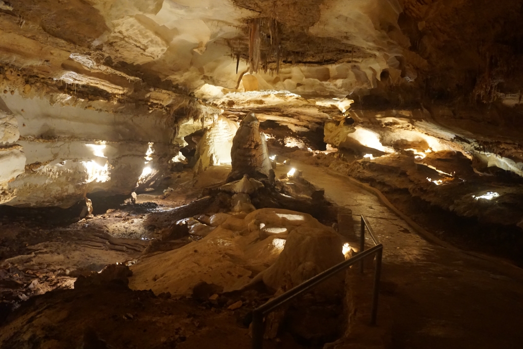 inside caverns